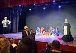 Grupo de Expressão Dramática do CACI leva a cena paródia sobre São Gonçalo de Amarante