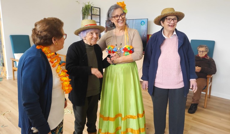 Carnaval no nosso Centro de Dia 