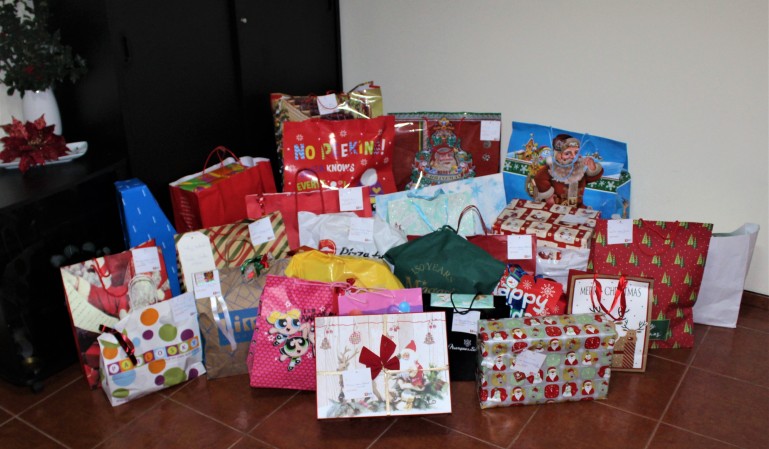 Presentes da iniciativa Árvores de Natal BPI | 2018