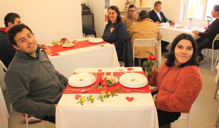 O Dia de São Valentim, no CACI 
