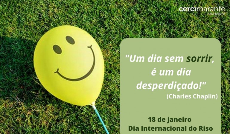 Hoje, 18 de janeiro, é Dia Internacional do Riso! 
