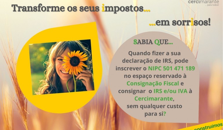 Campanha de consignação do IRS/IVA