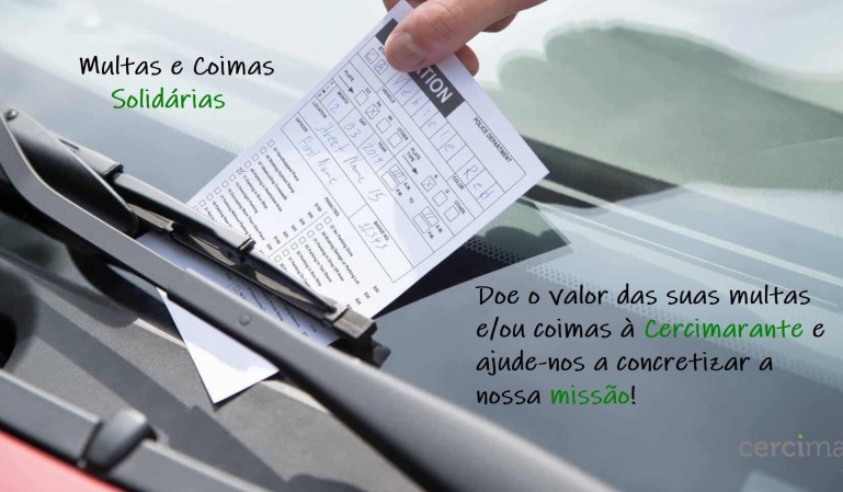 Transforme as suas multas e/ou coimas em solidariedade!